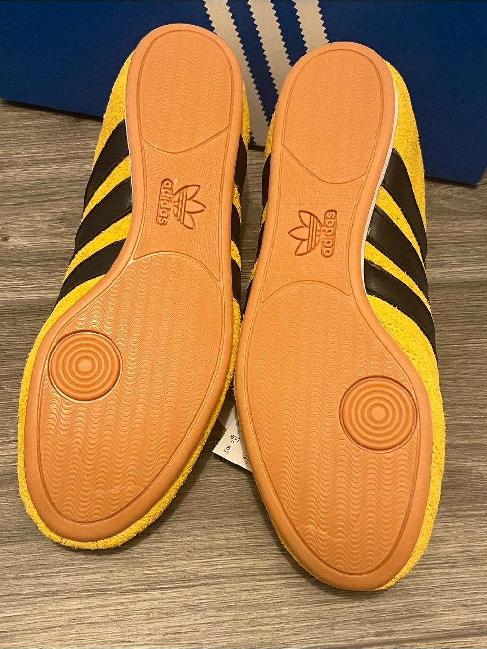 Adidas Taekwondo Lace W Women's Yellow Sneakers Suede Shoes